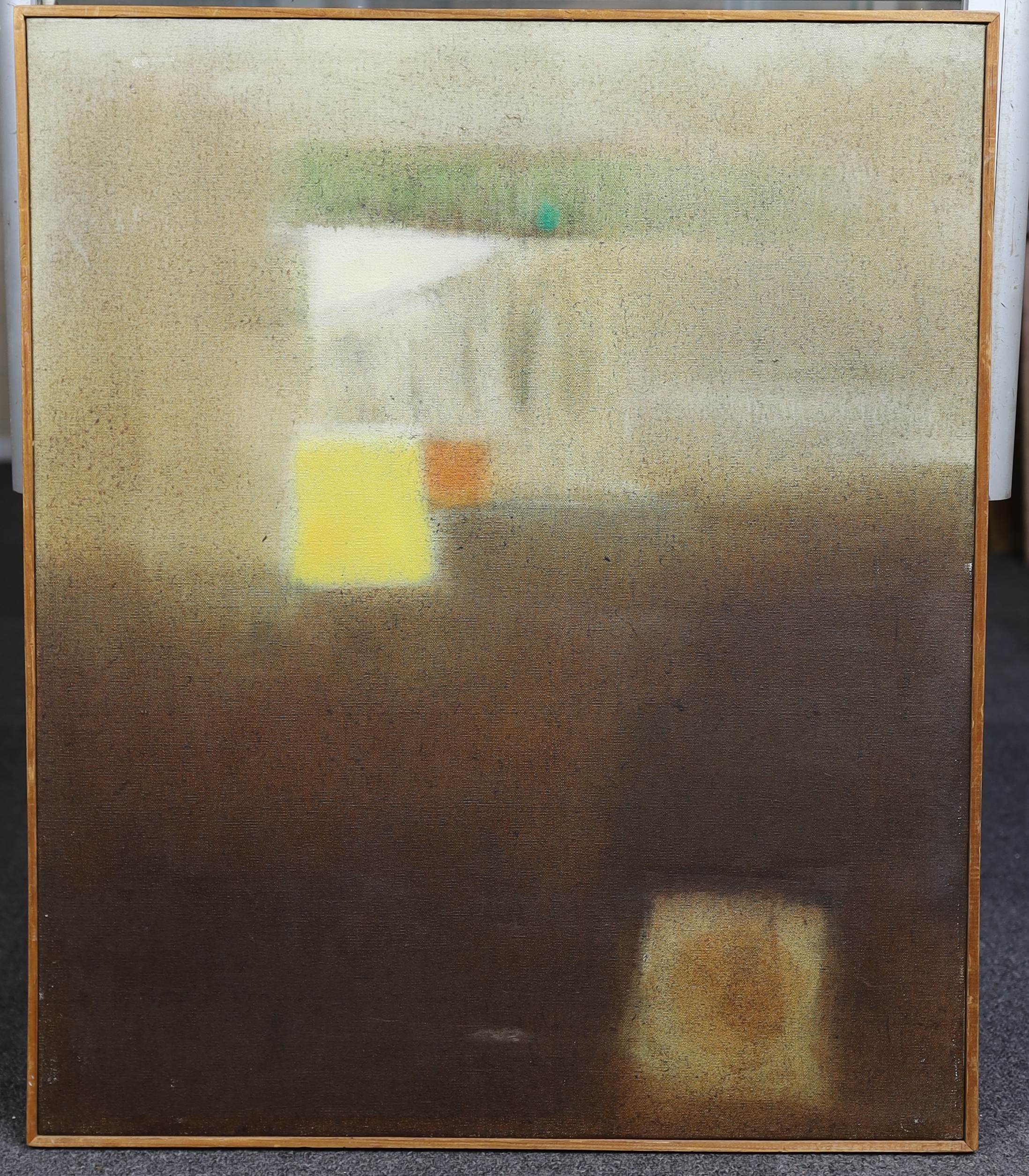 Nareen Nath (Indian, b.1937), Untitled, oil on canvas, 64 x 54cm